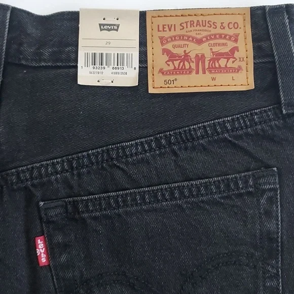 Levi's 501 High Rise Shorts - Picture 5 of 10